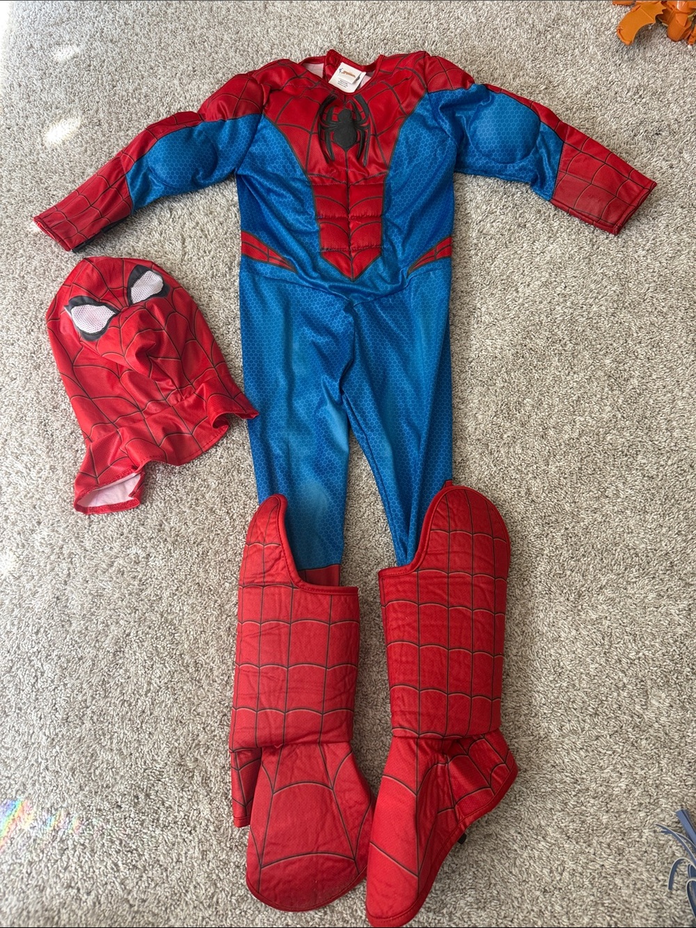 Marvel Spider-Man Red and Blue Kids Superhero Costume